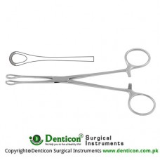 Williams Intestinal and Tissue Grasping Forceps Stainless Steel, 16.5 cm - 6 1/2"